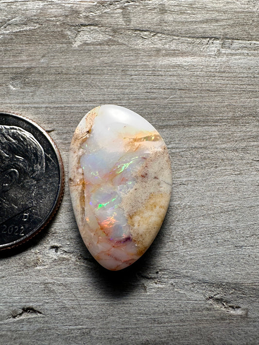 Pink Spencer Opal Doublet