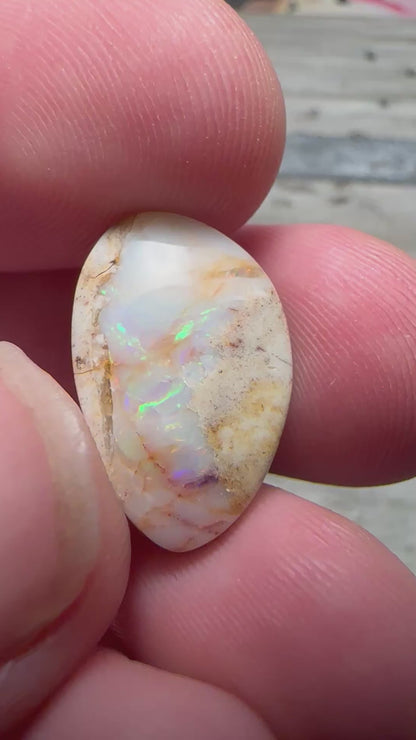 Pink Spencer Opal Doublet